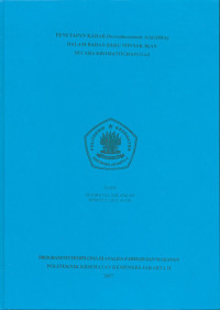 Penetapan Kadar Docosahexaenoic Acid (DHA) dalamBahan Baku Minyak Ikan secara Kromatografi Gas