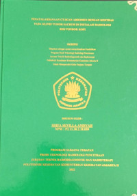 Penatalaksanaan CT-Scan Abdomen Dengan Kontras Pada Klinis Tumor Sacrum Di Instalasi Radiologi RSIJ Pondok Kopi