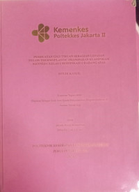 Pembuatan Gigi Tiruan Sebagian Lepasan Nylon Thermoplastic Transparan Klasifikasi Kennedy Kelas I Modifikasi 2 Rahang Atas