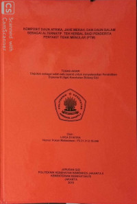 Komposit Daun Afrika, Jahe Merah, Daun Salam Sebagai Alternatif Teh Herbal Bagi Penderita Penyakit Tidak Menular (PTM)