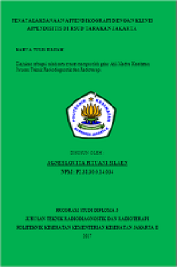 Penatalaksanaan Appendikografi Dengan Klinis Appendisitis Di RSUD Tarakan Jakarta