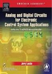 Analog and Digital Circuits for Electronic Control System Applications Using the TI MSP430 Microcontroller