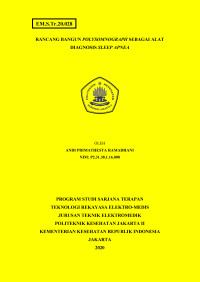 Rancang Bangun Polysomnograph sebagai Alat Diagnosis Sleep Apnea