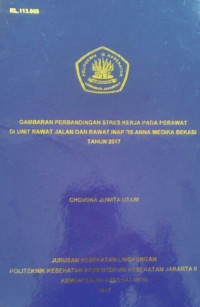 Gambaran Perbandingan Stress Kerja Pada Perawat Di Unit Rawat Jalan Dan Rawat Inap RS Anna Medika Bekasi Tahun 2017