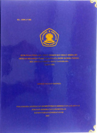 Hubuungan Perilaku Hidup Bersih Dan Sehat (PHBS) Ibu Dengan Kejadian Diare Pada Balita Di RW 06 Desa Periuk Kota Tangerang Tahun 2021