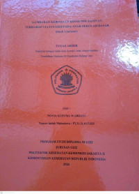 Gambaran Kebiasaan Konsumsi Jajanan Terhadap Status Gizi Pada Anak Sekolah Dasar (Studi Literatur)