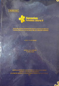 Rancang Bangun Tensimeter Digital Dilengkapi Dengan Tampilan Bpm Dan Cetak Hasil Melalui Printer Thermal