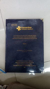ALAT UKUR STATUS GIZI BALITA BERBASIS TINGGI BADAN, BERAT BADAN, UMUR, DAN JENIS KELAMIN DILENGKAPI INFORMASI PERKEMBANGAN STATUS GIZI