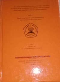 Hubungan Asupan Dan Suplementasi VitaminA, Vitamin C, Vitamin D, Niasin, Thiamin, Kalsium Dengan Kadar Gula Darah Pada Pasien Diabetes Melitus Tipe 2 (Studi Literatur)