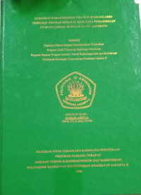 Hubungan karanterisik Usia Dan Jenis Kelamin Terhadap Tingkat Beban Plaque Pada Pemeriksaan CT-Scan Cardiac Di RSPAD Gatot Soebroto