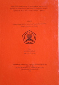 Perbandingan Pengetahuan Gizi Seimbang Berdasarkan Penyuluhan Dengan Metode Ceramah Dan Media Booklet Isi Piringku Pada siswa Kelas VIII MTSN 7 Jakarta