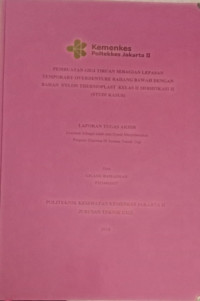 Pembuatan Gigi Tiruan Sebagian Lepasan Temporary Overdenture Rahang Bawah Dengan Bahan Nylon Thermoplast Kelas II Modifikasi II (STUDI KASUS)