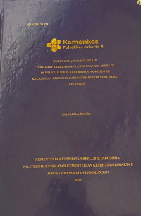 HUBUNGAN pH DAN SUHU AIR TERHADAP KEBERADAAN LARVA NYAMUK AEDES SP. DI WILAYAH RW 09 KELURAHAN NANGGEWER KECAMATAN CIBINONG KABUPATEN BOGOR JAWA BARAT TAHUN 2025