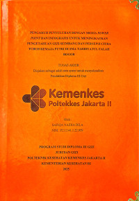 PENGARUH PENYULUHAN DENGAN MEDIA POWER POINT DAN INFOGRAFIS UNTUK MENINGKATKAN PENGETAHUAN GIZI SEIMBANG DAN PERSEPSI CITRA TUBUH REMAJA PUTRI DI SMA TARBIYATUL FALAH BOGOR