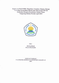 Gambaran DAGUSIBU (Dapatkan, Gunakan, Simpan, Buang) Terhadap Swamedikasi Batuk pada Masyarakat RW 08 Kelurahan Rempoa Kecamatan Ciputat Timur Tangerang Selatan Periode April 2019