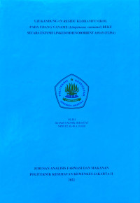 Uji Kandungan Residu Kloramfenikol pada Udang Vaname (Litopenaeus vannamei) Beku Secara Enzyme Linked Immunosorbent Assay (ELISA),