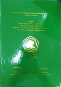 Dekontaminasi Pekerja Dan Ruang Radiologi  CT SCAN Terkait Covid-19