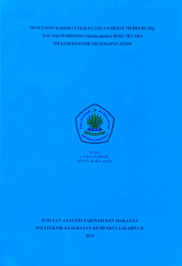 Penetapan Kadar Cemaran Logam Berat Merkuri (Hg) dalam Swordfish (Xiphias gladius) Beku secara Spektrofotometri Serapan Atom