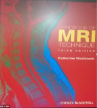 Image of Handbook of MRI Technique