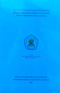 Identifikasi Antalgin dalam Jamu Pegal Linu Sediaan Serbuk secara Kromatografi Lapis Tipis dan Spektrofotodensitometri