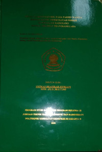Penatalaksanaan HSG pada pasien wanita dengan klinis Infertilitas Primer di Instalasi Radiologi RSUD dr. Dradjat Prawiranegara