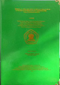 Perbedaan Citra MRI Cervical dengan Variasi Saturation Band Menggunakan Sequence STIR pada Potongan Sagittal