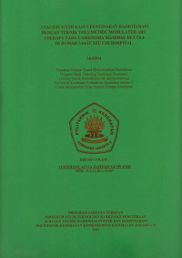 Analisis Studi Kasus Penyinaran Radioterapi Dengan Teknik Volumetric Modulated Arc Therapy Pada Carsinoma Mammae Dextra Di Rumah Sakit Tzu Chi Hospital