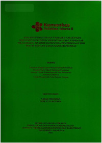 Analisis Penggunaan Variasi B Value Pada Sequence Diffusion Weighted Image Terhadap Nilai Signal To Noise Ratio Pada Pemeriksaan Mri Pelvis Dengan Kasus Kanker Prostat