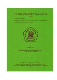 Analisis Citra Ossa Tarsal Dengan Penyudutan  0° Dan 10° Cranially Proyeksi AP Pada Pemeriksaan Pedis