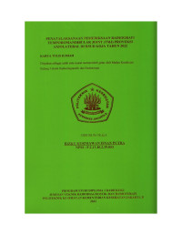 Penatalaksanaan Pemeriksaan Radiografi Temporomadibular Joint (TMJ) Proyeksi Axiolateral di RSUD Koja Tahun 2022