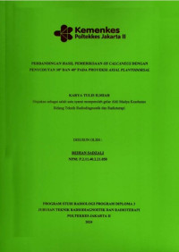 PERBANDINGAN HASIL PEMERIKSAAN OS CALCANEUS DENGAN PENYUDUTAN 30° DAN 40° PADA PROYEKSI AXIAL PLANTODORSAL