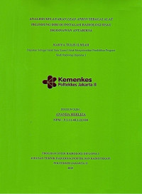 Image of ANALISIS KELAYAKAN LEAD APRON SEBAGAI ALAT PELINDUNG DIRI DI INSTALASI RADIOLOGI RSAU DR.ESNAWAN ANTARIKSA