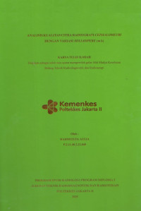 Analisis Kualitas Citra Radiografi Cephalometri dengan Variasi MiliAmpere (mA)