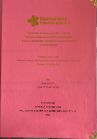 Prosedur Pembuatan Gigi Tiruan Sebagian Lepasan Nylon Thermoplastic Kelas 2 Modifikasi 1 Kennedy Rahang Bawah (Studi Kasus)