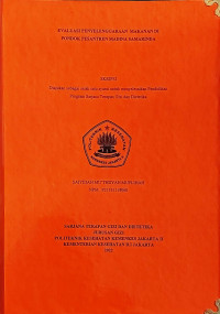 Evaluasi Penyelenggaraan Makanan di Pondok Pesantren Madina Samarinda