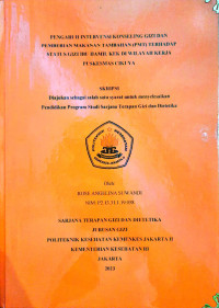 Pengaruh Intervensi Konseling Gizi dan Pemberian Makanan Tambahan  (PMT) Terhadap Status Gizi Ibu Hamil KEK di Wilayah Kerja Puskesmas Cikuya