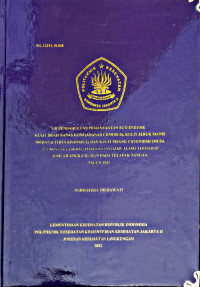 Uji Pendahuluan Pemanfaatan Eco Enzyme Kulit Buah Nanas Honi (Ananas comosus), Kulit Jeruk Manis Medan (Citrus sinensis L) dan Kulit Pisang Cavendish (Musa acuminate C) sebagai Hand Sanitizer Alami terhadap Jumlah Angka Kuman pada Telapak Tangan Tahun 2022