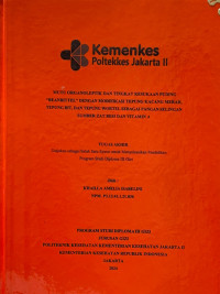 Mutu Organoleptik dan Tingkat Kesukaan Puding 