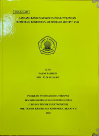 Rancang Bangun Shaker Water Bath dengan Pendeteksi Kekeruhan Air Berbasis Arduino Uno