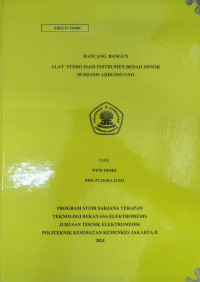 RANCANG BANGUN ALAT STERILISASI INSTRUMEN BEDAH MINOR BERBASIS ARDUINO UNO