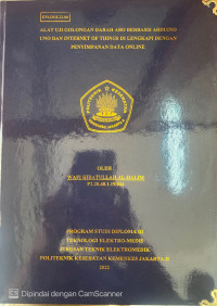 Alat Uji Golongan Darah ABO Berbasis Arduino Uno Dan Internet Of Things Di lengkapi Dengan Penyimpanan Data Online