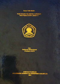 Studi Literatur Uji Aktivitas Antibakteri Daun Pepaya (Carica papaya L.)