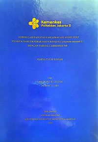 Formulasi dan Evaluasi Spray Gel Repellent Nyamuk dari Ekstrak  Daun Kemangi (Ocimum sanctum L)  dengan Variasi Carbomer 940