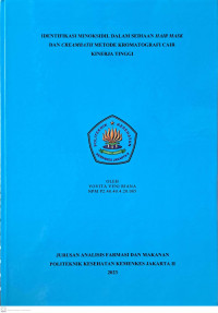 Identifikasi Minoksidil Dalam Sediaan Hair Mask dan Creambath Metode Kromatografi Cair Kinerja Tinggi