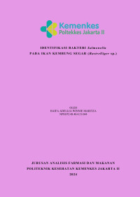 Identifikasi Bakteri Salmonella pada Ikan Kembung Segar (Rastrelliger sp.)