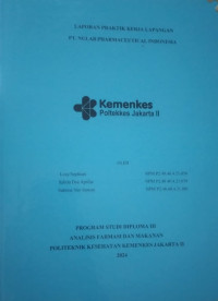 Laporan Praktik Kerja Lapangan PT. Nulab Pharmaceutical Indonesia