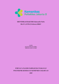 Identifikasi Bakteri Salmonella pada Ikan Layur (Trichiurus) Beku