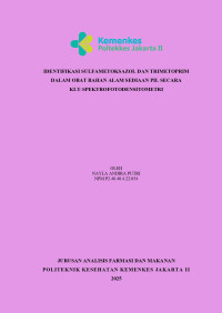 IDENTIFIKASI SULFAMETOKSAZOL DAN TRIMETOPRIM DALAM OBAT BAHAN ALAM SEDIAAN PIL SECARA  KLT-SPEKTROFOTODENSITOMETRI