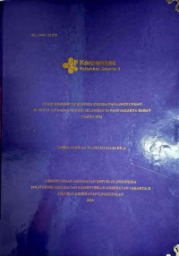 STUDI DESKRIPTIF KONDISI KESEHATAN LINGKUNGAN DI SEKOLAH DASAR NEGERI JELAMBAR 03 PAGI JAKARTA BARAT TAHUN 2025