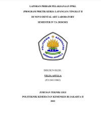 Laporan Pribadi PPKL Tingkat II Semester IV di Novo Dental Art Laboratory